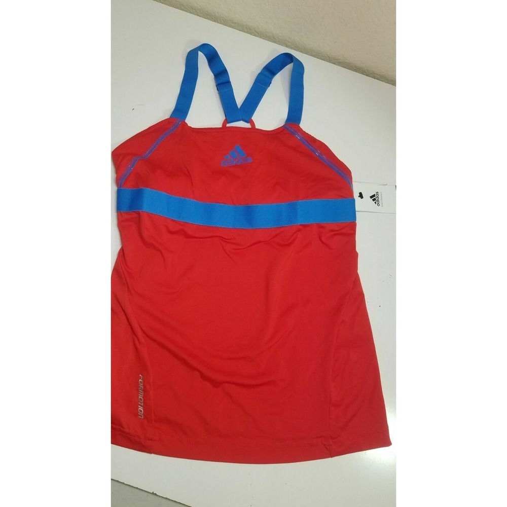 ADIDAS BARRICADE FORMOTION TANK YELLOW/WHITE SiZE XS $65 NWT UPF 50+